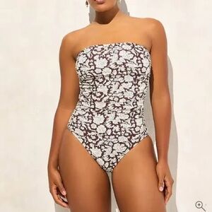 J. Crew Floral Swimsuit